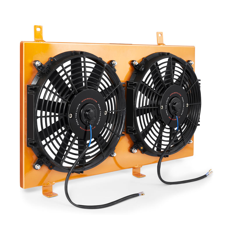 Mishimoto MMFS-RX8-04GD 04-08 Mazda RX8 Aluminum Fan Shroud Gold