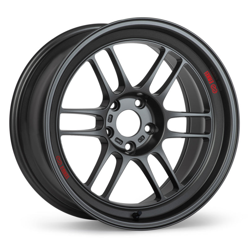 Enkei 3798956512GM RPF1RS 18x9.5 5x114.3 12mm Offset 75mm Bore Matte Gunmetal Wheel