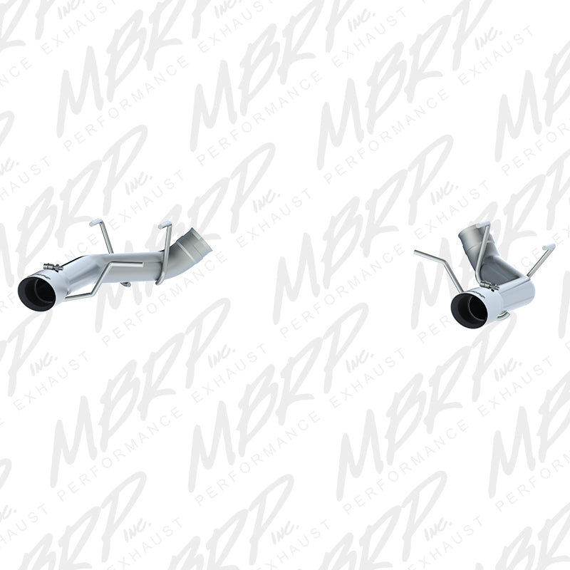 MBRP S7203304 2011-2014 Ford Mustang GT 3in Dual Axle Back Muffler Delete - T304