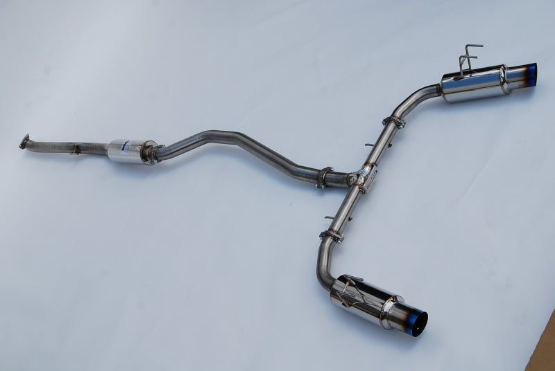 Invidia HS22HS4GD1STL 2022+ Honda Civic Si (1.5T) 70mm N1 Cat Back Exhaust - Burnt TI Tips