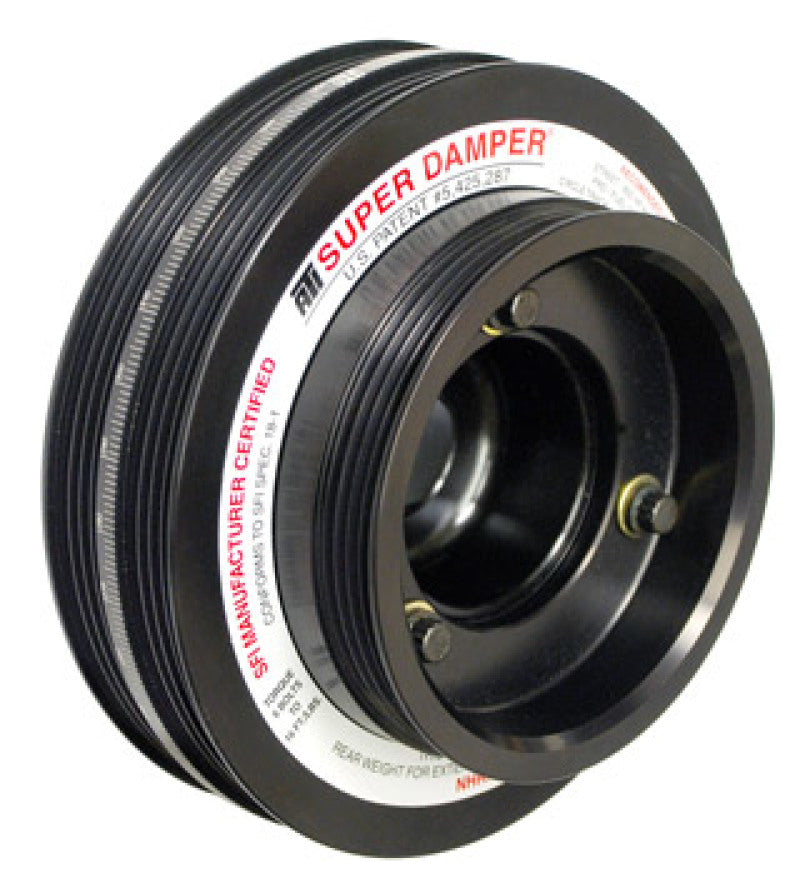 ATI ATI917756 Damper - 6.20in - Alum - 3 & (2) 4 Grv - Nissan - KA24 - 1Pc