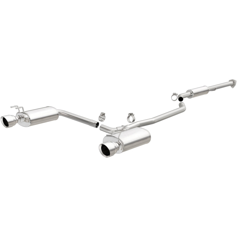 Magnaflow 19181 MagnaFlow Sys C/B 2015 Honda Accord 3.5L V6 2.5in SS Dual Split Rear Polished 4.5 Tip