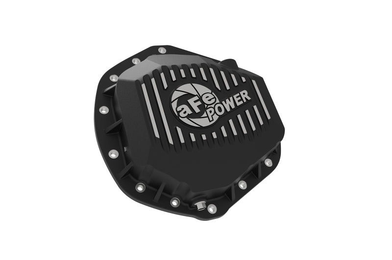aFe 46-70392 Power Pro Series Rear Differential Cover Black w/ Machined Fins 14-18 Dodge Trucks 2500/3500