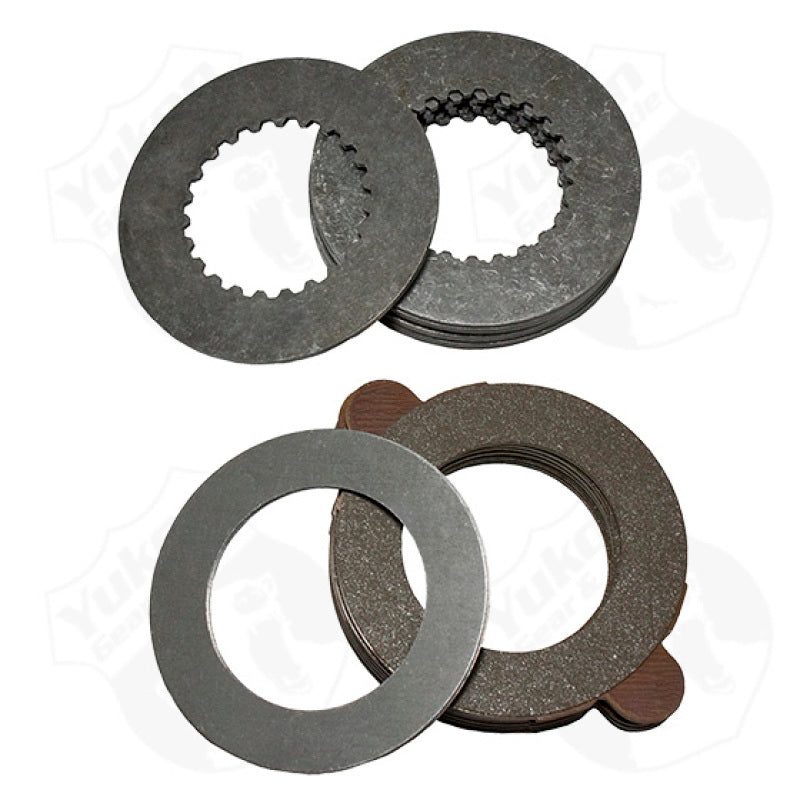 Yukon Gear & Axle YPKGM12-PC-18 Yukon Gear 18 Plate Steel Clutches For GM 8.2in / GMin / 12T / 12P / Ford 8.8in & Cast Iron Vette