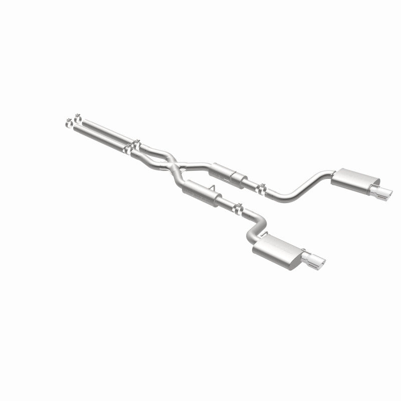 Magnaflow 15494 MagnaFlow 11-12 Dodge Charger SRT-8 Hemi Dual Split Rear Exit Stainless Cat-Back Performance Exhaust