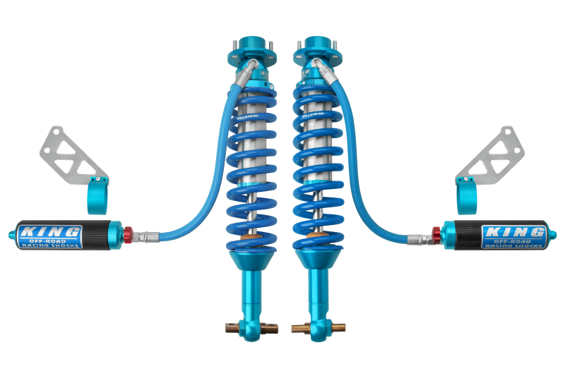 King Shocks 25001-392A 2021 Ford Bronco Front 2.5 Dia Remote Reservoir Shock w/Adjuster (Pair)