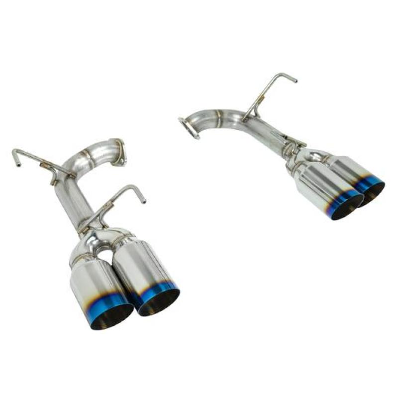 Remark RO-TTVA-S4 Subaru WRX STi VA Axle Back Exhaust w/ Stainless Single Wall Tip - 4 Inch Version