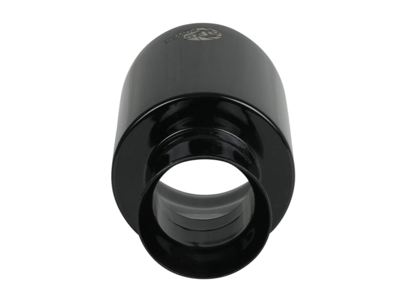 aFe 49C32068-B MACH Force-XP 4-1/2in Black OE Replacement Exhaust Tips - 15-19 Dodge Charger/Hellcat