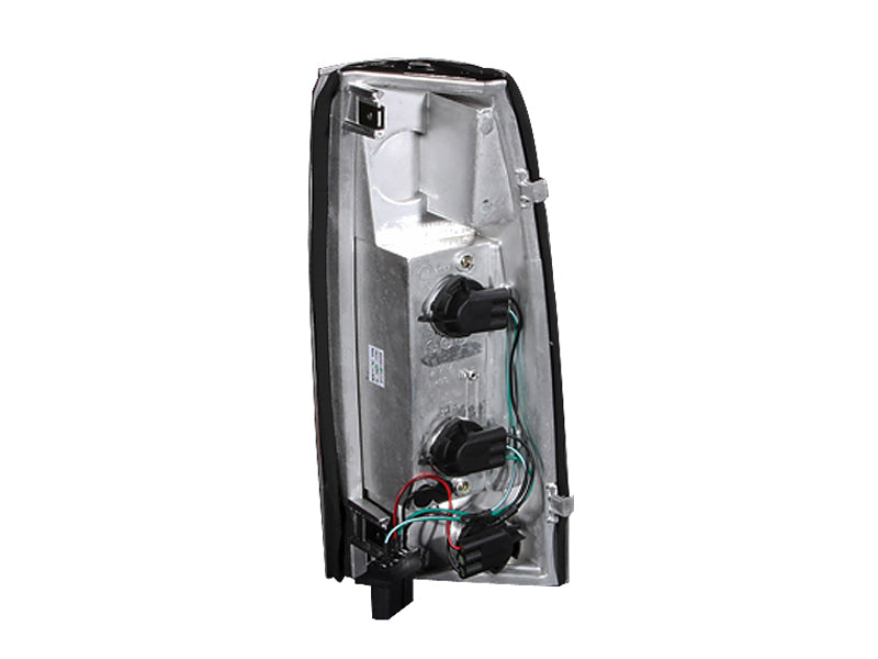 ANZO 211140 1999-2000 Cadillac Escalade Taillights Red/Clear - New Gen