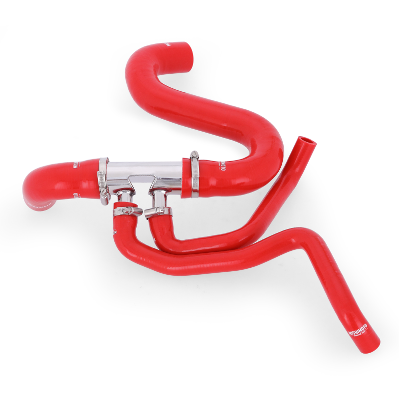 Mishimoto MMHOSE-MUS8-15LRD 2015+ Ford Mustang GT Silicone Lower Radiator Hose - Red