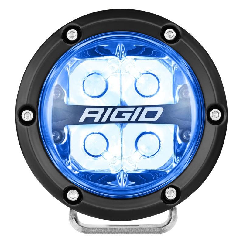 Rigid Industries 36402 360-Series 4in LED Off-Road Spot Beam - RGBW (Pair)