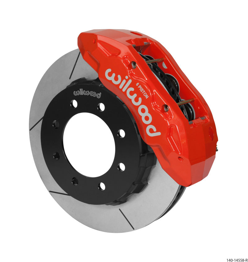 Wilwood 140-14558-R TX6R Front Kit 15.00in Red 13-17 Ford F-250/F-350 - 4WD