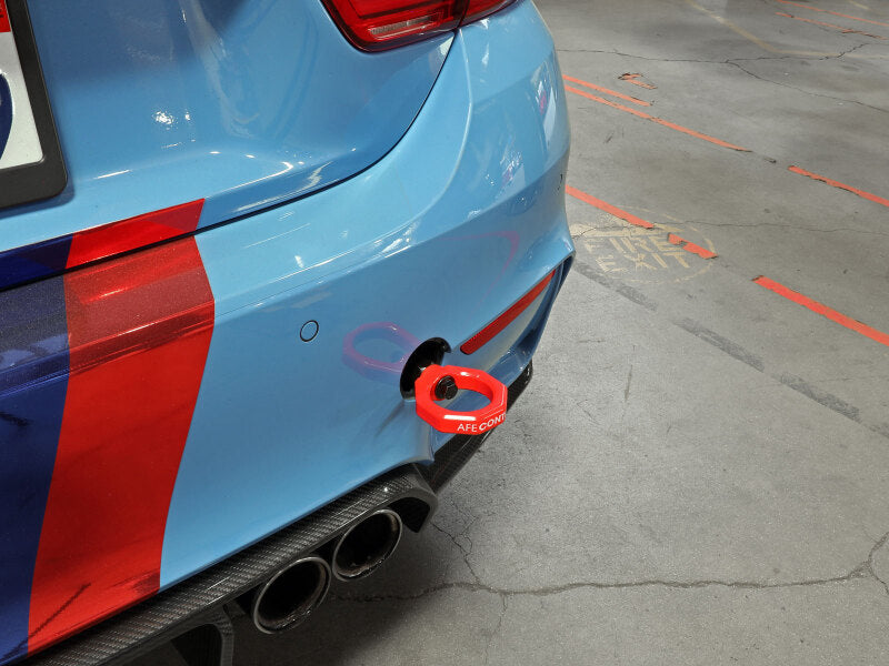 aFe 450-502002-R Control Rear Tow Hook Red BMW F-Chassis 2/3/4/M