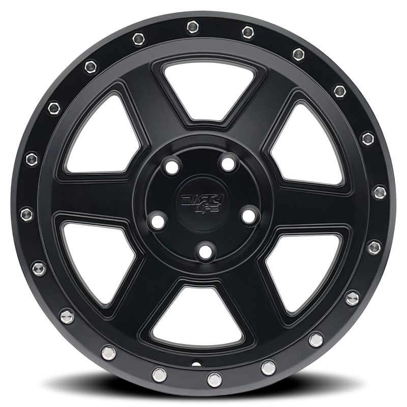 Dirty Life 9315-7983MB12 9315 Compound 17x9 / 6x139.7 BP / -12mm Offset / 106mm Hub Matte Black Wheel