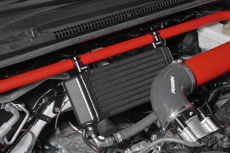 Perrin Performance PSP-OIL-151 PERRIN 15-25 Subaru WRX Oil Cooler Full Kit (Top Mounted Requires Strut Brace)