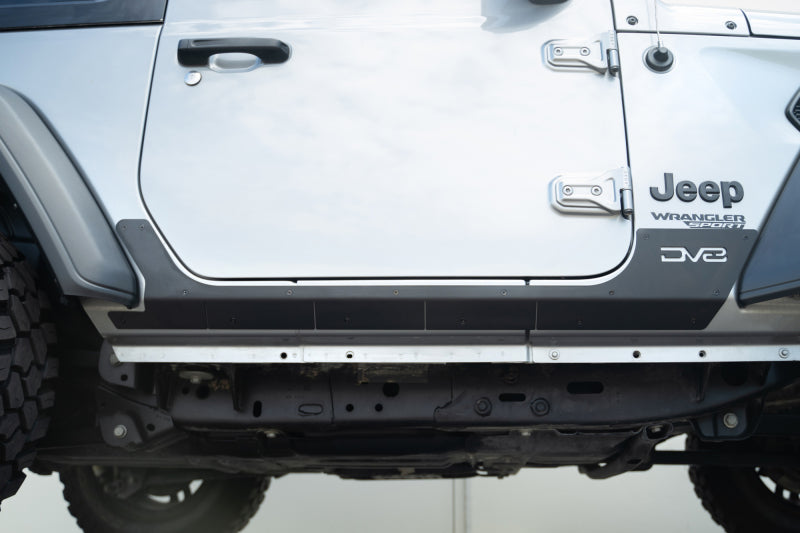 DV8 Offroad SRJL-29 18-23 Jeep Wrangler JL Rock Skins (2 Door Only)