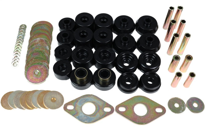Energy Suspension 8.4111G 96-99 Toyota 4Runner 2WD/4WD Black Body Mount Bushing Set