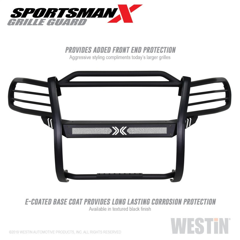 Westin 40-33885 16-21 Toyota Tacoma Sportsman X Grille Guard - Tex. Blk