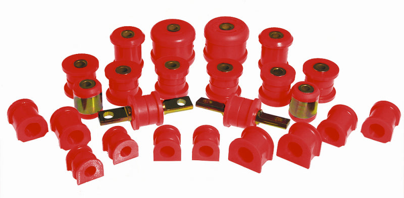 Prothane 8-2019 01-03 Honda Civic Total Kit - Red