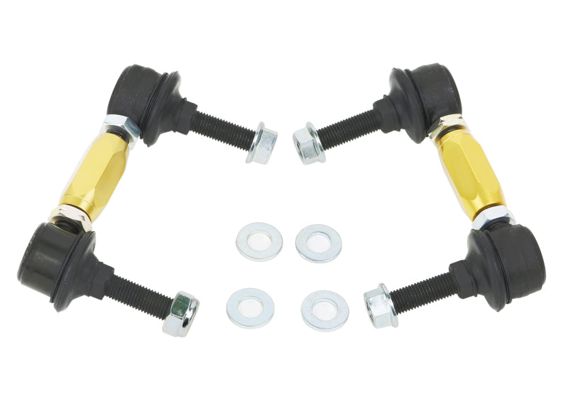 Whiteline KLC140-090 Universal Swaybar Link Kit-Heavy Duty Adjustable Ball Joint