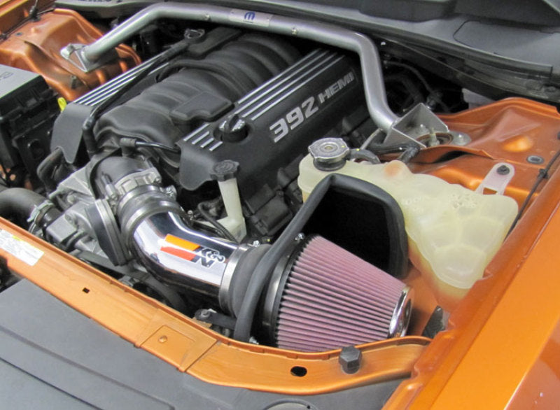 K&N Engineering 69-2545TP K&N Performance Intake Kit TYPHOON; 11 Dodge Challenger 6.4L V8