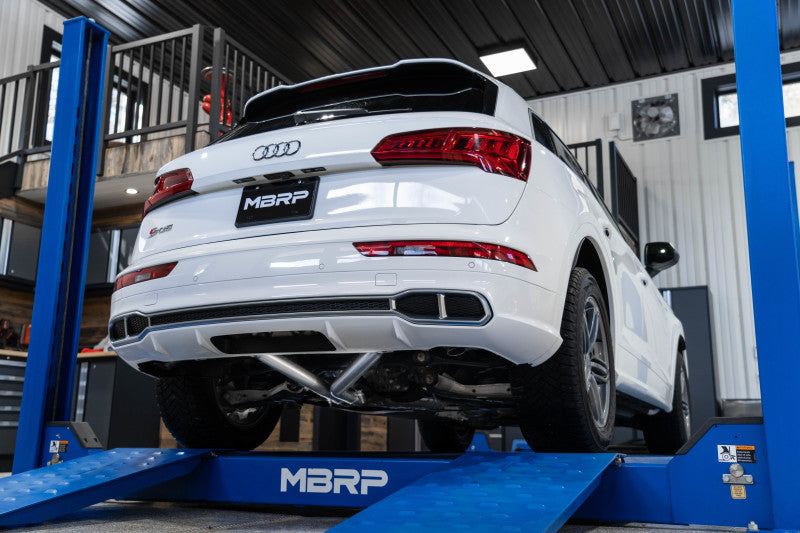MBRP S5604304 18-21 Audi SQ5 3.0T Dual Rear Exit 2.5in Axle Back - T304