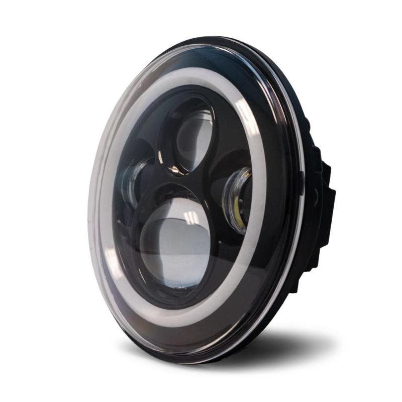 DV8 Offroad HL7JK-01 07-18 Jeep Wrangler JK LED Projector Headlights