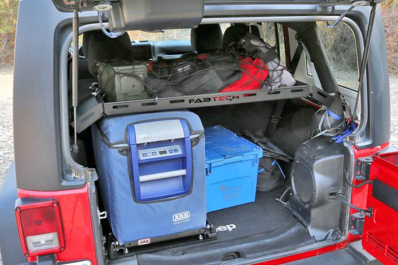 Fabtech FTS24194 07-18 Jeep JK 4WD 4-Door Interior Cargo Rack