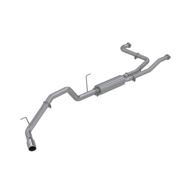 MBRP S5404AL 2007-2009 Nissan Titan 5.6L EC/CC Cat Back Single Side