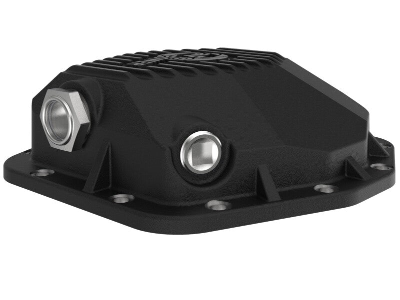 aFe 46-71290B POWER 2021 Ford Bronco w/ Dana M220 Differential Cover Black Street Series w/ Machined Fins