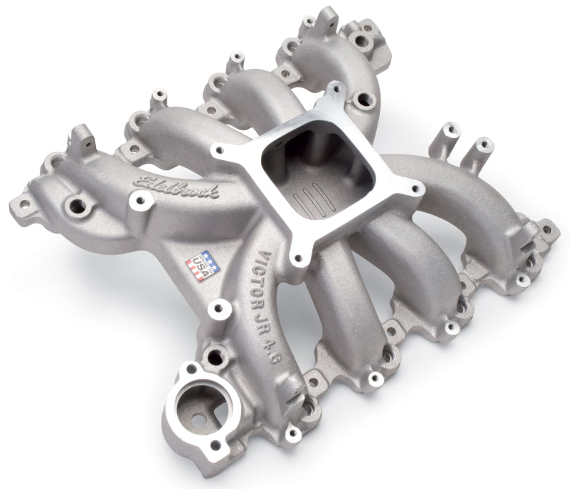 Edelbrock 28385 Victor Jr Ford EFI for 4 6L Engines Manifold Only