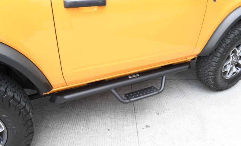 Go Rhino D20057T Dominator Xtreme D2 Side Steps 57in. Cab Length - Tex. Blk (No Drill/Mounting Brkt Req.)