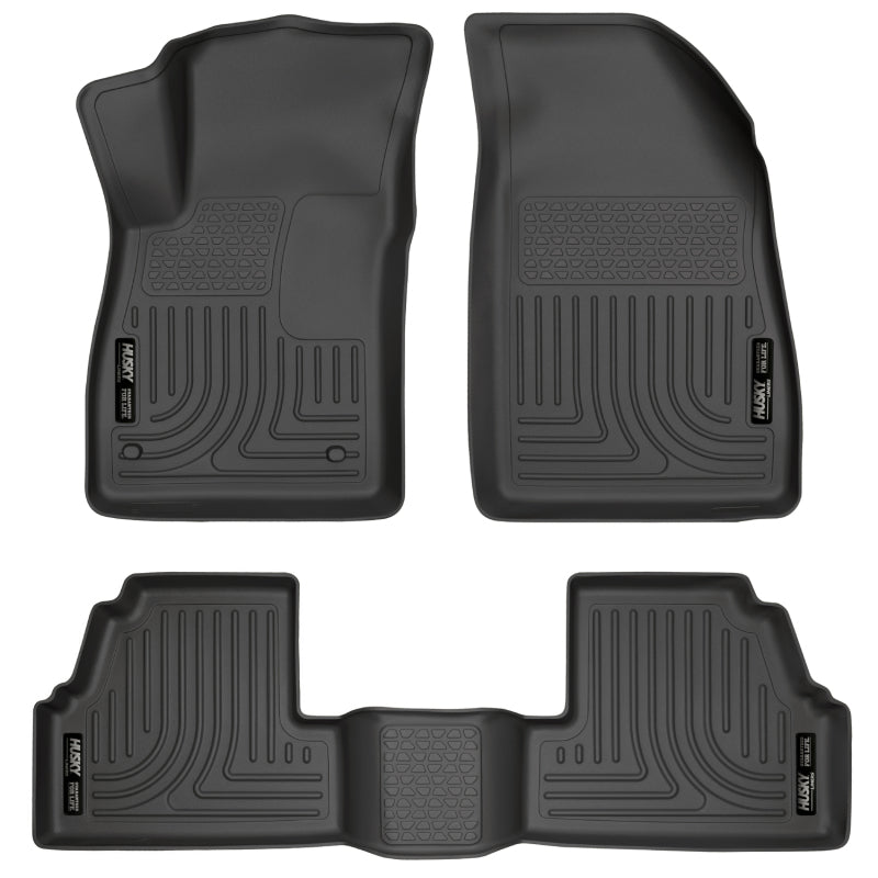 Husky Liners 98271 13-14 Buick Encore WeatherBeater Black Front/2nd Row Floor Liners