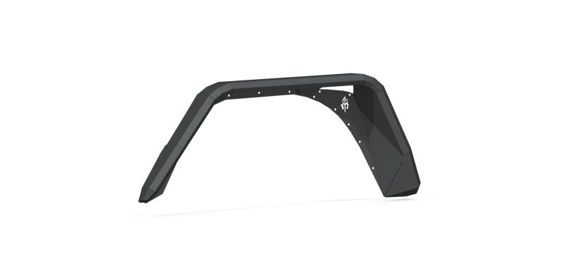 Road Armor 520AFR0B 2020 Jeep Gladiator JT Stealth Rear Fender Flare Body Armor - Tex Blk