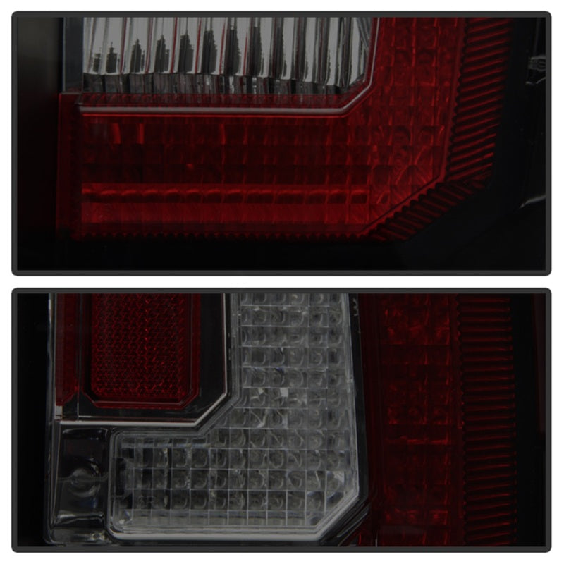 SPYDER 5083425 Spyder Chevy Suburban 07-14 V2 - LED Tail Lights - Black Smoke ALT-YD-CSUB07V2-LED-BSM