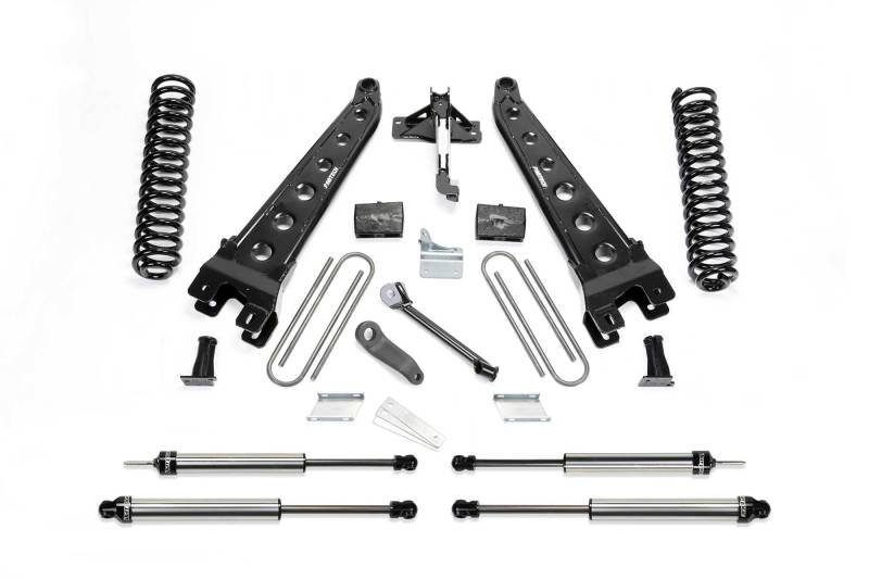 Fabtech K2119DL 08-16 Ford F250 4WD 6in Rad Arm Sys w/Coils & Dlss Shks