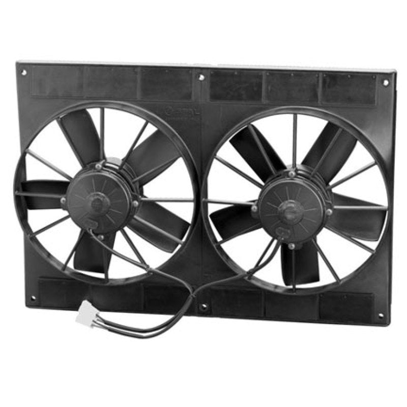 SPAL 30102052 2720 CFM 11in Dual High Performance Fan - Pull (2VA06-AP70/LL-37A)