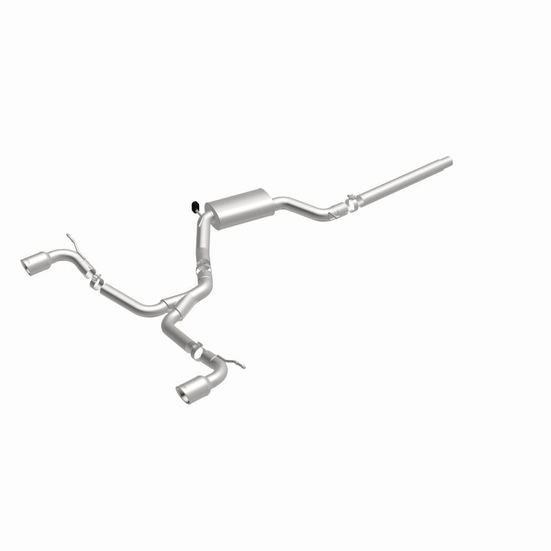 Magnaflow 15357 MagnaFlow SYS C/B Dual Split Rear Exit 4in Polished Tips 2015 VW GTI 2.0L Turbo