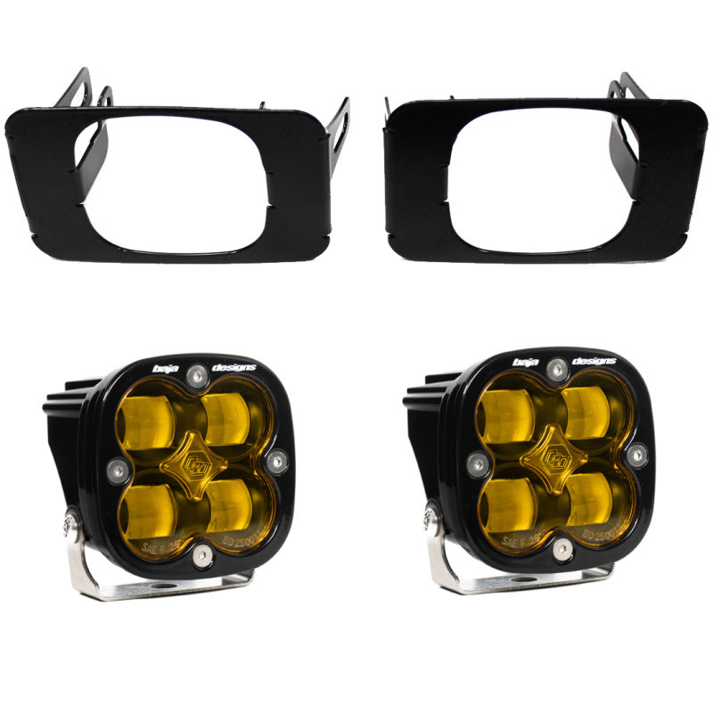 Baja Designs 447718 17-18 F-150 Super Duty Fog Lights - Amber