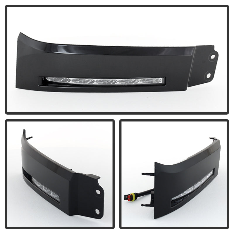 SPYDER 5077714 Spyder Toyota Tundra 07-13 Daytime LED Running Lights (XSP-X Model Look)wo/swtch Blk FL-DRL-TTU07-BK