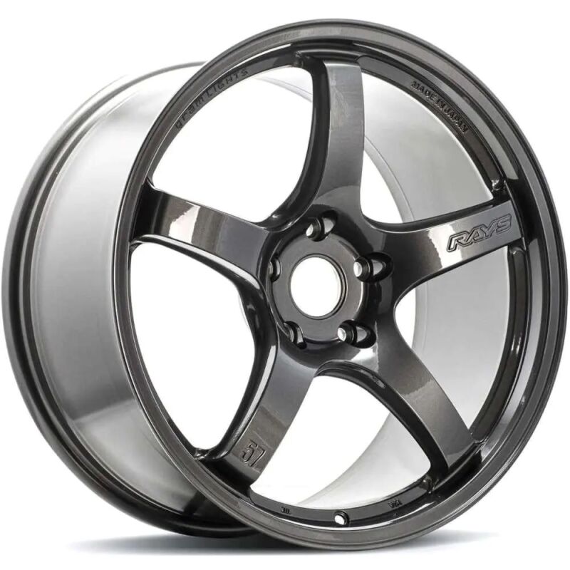 Gram Lights WGCRQ38DHGP 57CR 17x9 +38 5x100 HS Gunmetallic Wheel (Min Order Of 20)