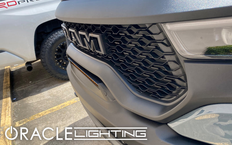 ORACLE Lighting 5885-005 Oracle 19-22 RAM Rebel/TRX Front Bumper Flush LED Light Bar System SEE WARRANTY