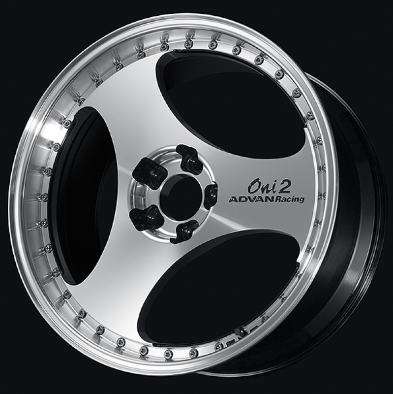 Advan YAP8J41THB RSII 18X9.5 +41 5-98 PCD Racing Hyper Black