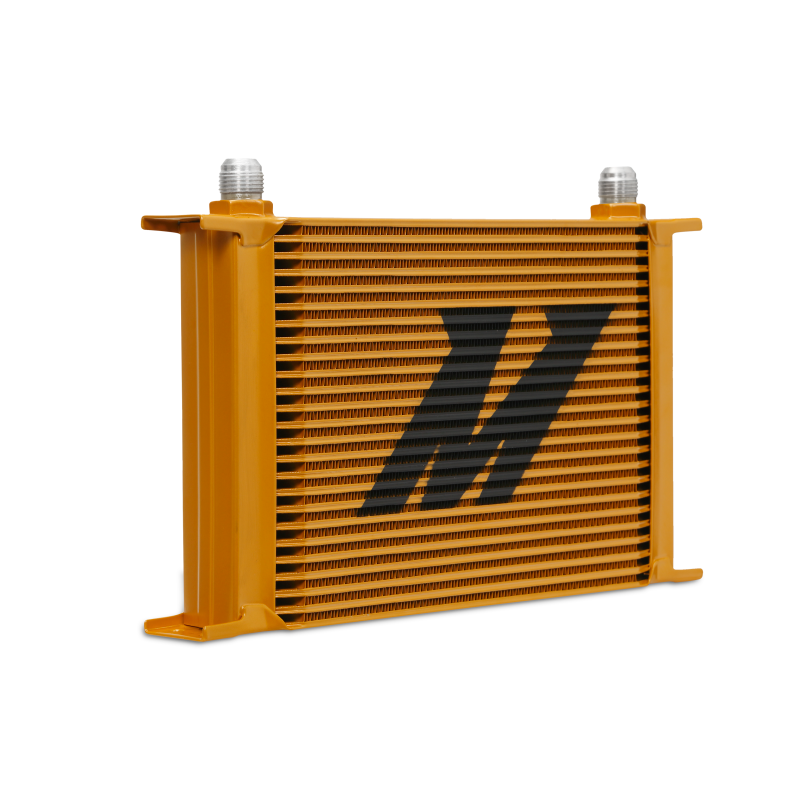 Mishimoto MMOC-25G Universal 25-Row Oil Cooler - Gold