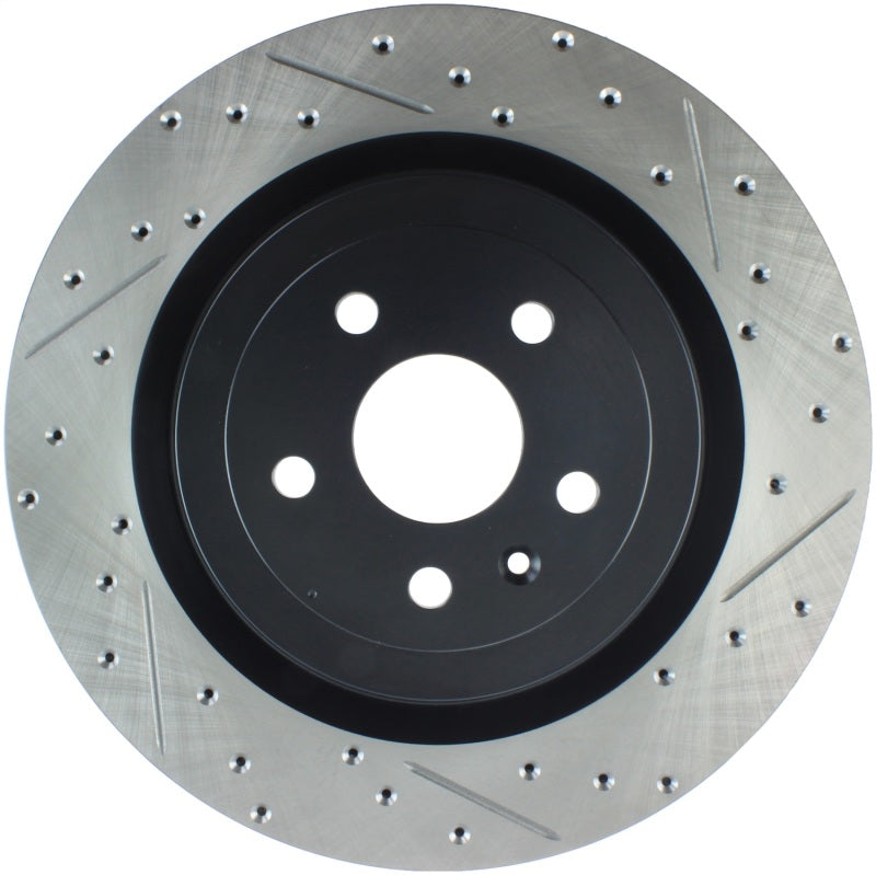 Stoptech 127.62119L StopTech Slotted & Drilled Sport Brake Rotor