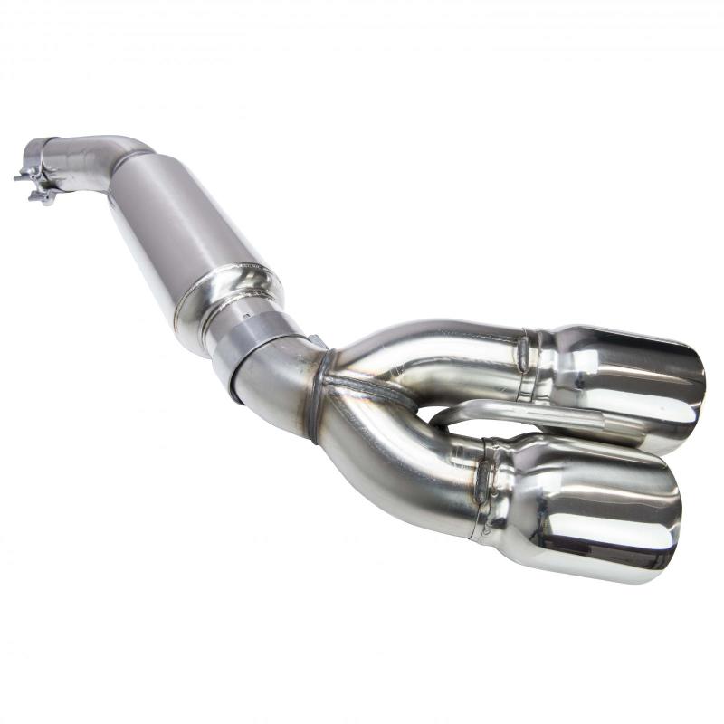 Kooks Headers 22606250 Kooks 2016 + Chevrolet Camaro SS 3in Axle Back Exhaust System w/ Mufflers and Polished Quad Tips