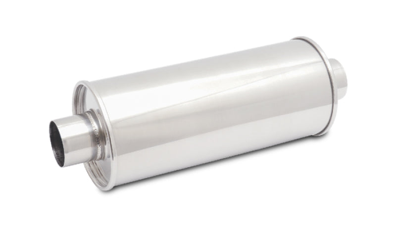 Vibrant 1124 StreetPower Round Muff 5in x 9in x 14in long body 3.5in in I.D. x 3.5in out Center-Center