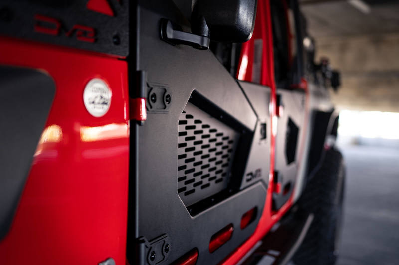 DV8 Offroad HDJL-02F 18-22 Jeep Wrangler JL/JT Spec Series Half Doors - Front Set