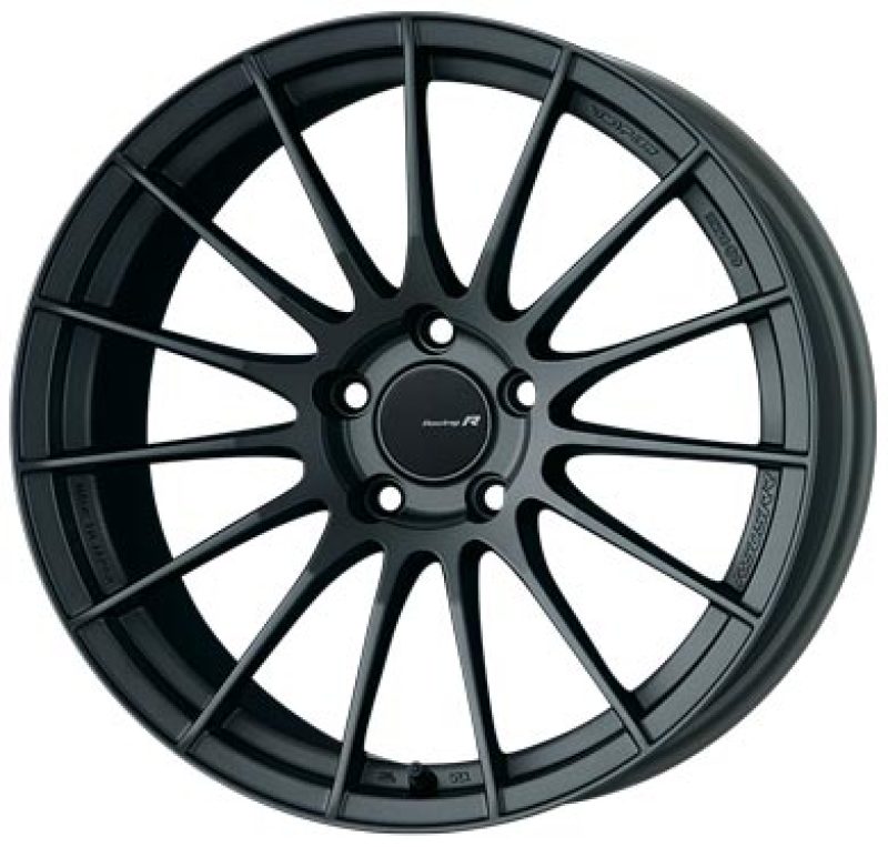 Enkei 484-8105-6515GM RS05-RR 18x10.5 15mm ET 5x114.3 75.0 Bore Matte Gunmetal Wheel G35 350z