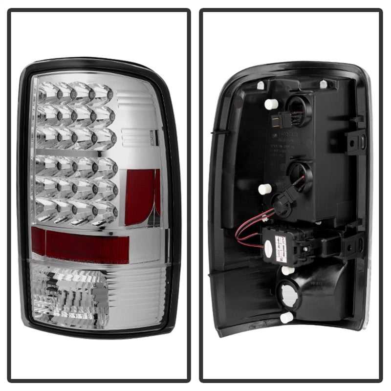 SPYDER 5001535 Spyder Chevy Suburban/Tahoe 1500/2500 00-06/GMC Yukon LED Tail Lights Chrome ALT-YD-CD00-LED-C